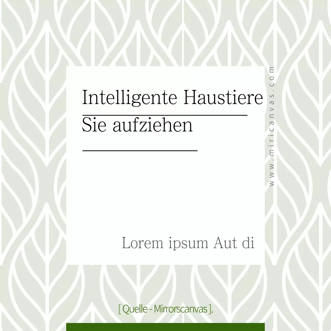 Haustiere, die Feinstaub auffangen