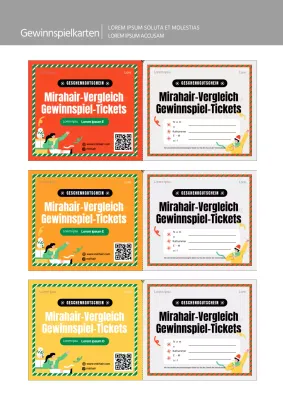 Rot-weiße, trendige Weihnachtsgeschenke