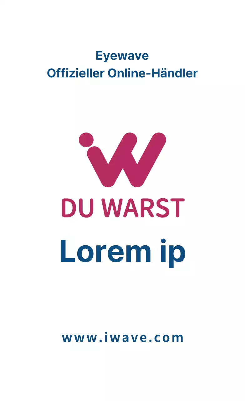 Werben Sie für die Zertifizierung als Vertragshändler mit Markenlogo und Text in Lila und Marineblau.