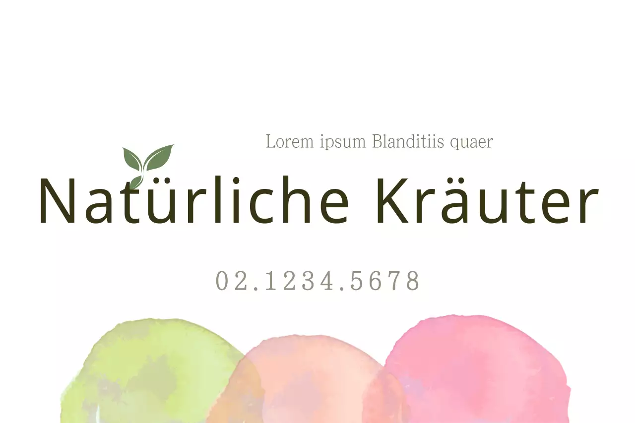 Natürliche Kräuter