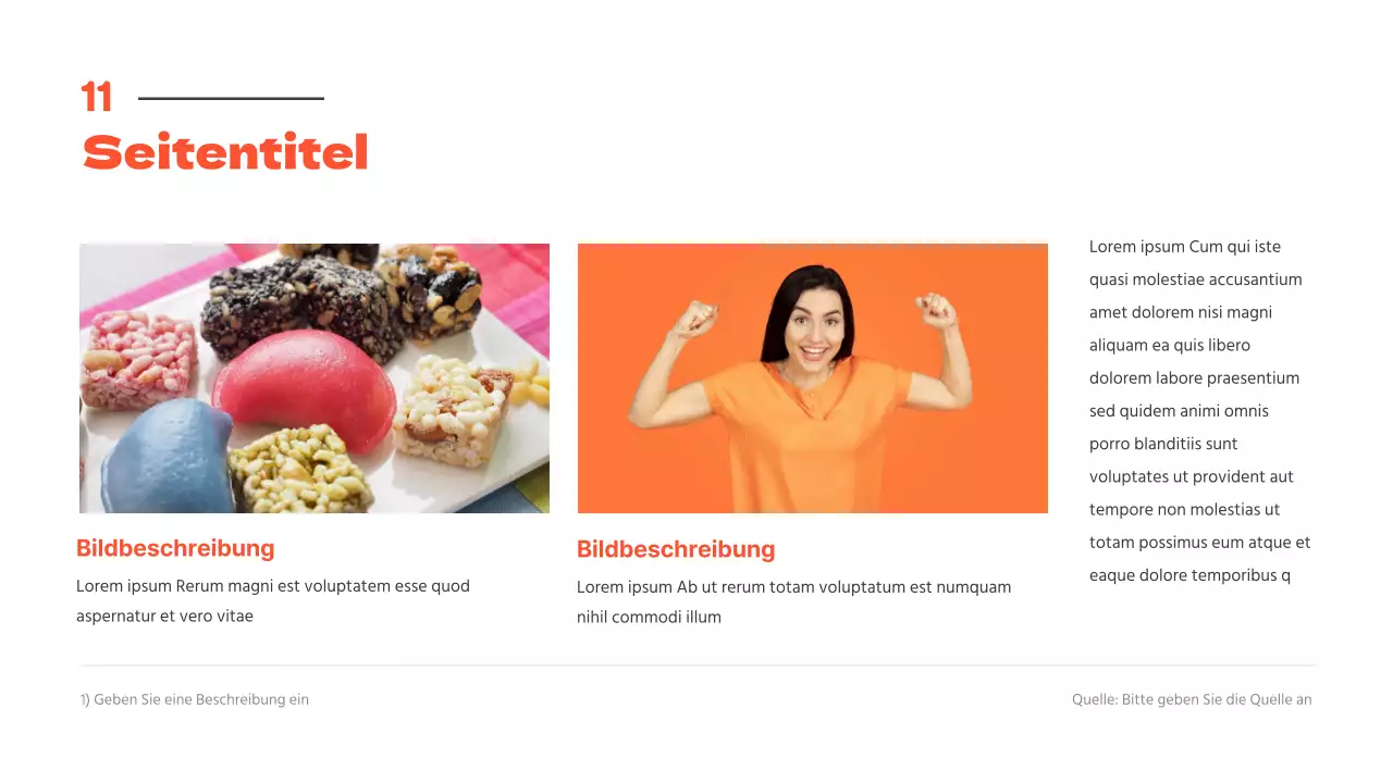 Saubere Präsentationen