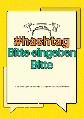 44499_Hashtag-Text eingeben
