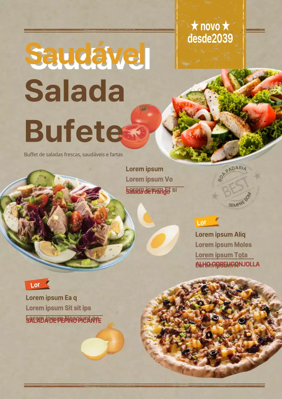 Buffet de saladas