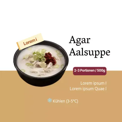 Agar-Aalsuppe