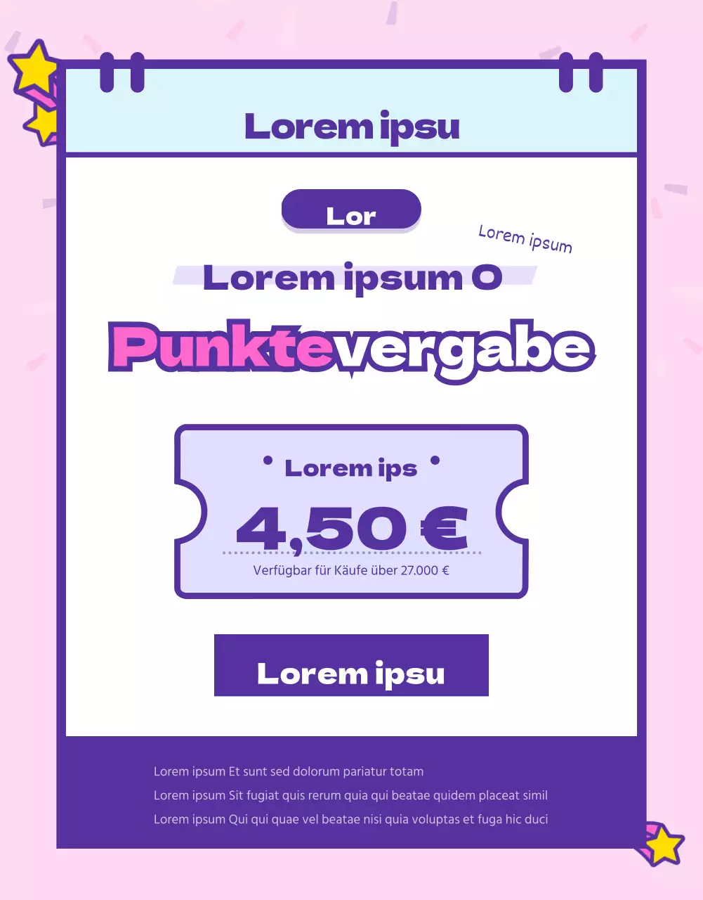 Anmeldung von Veranstaltungen