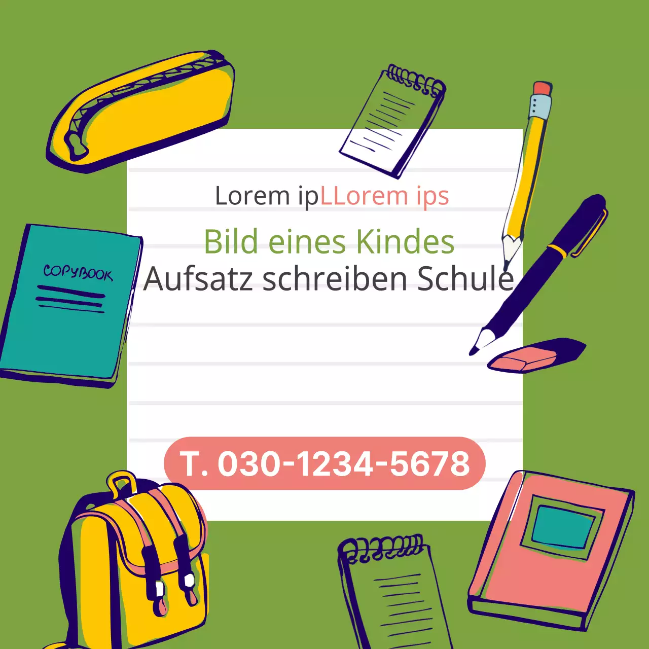 Aufsatz schreiben Schule