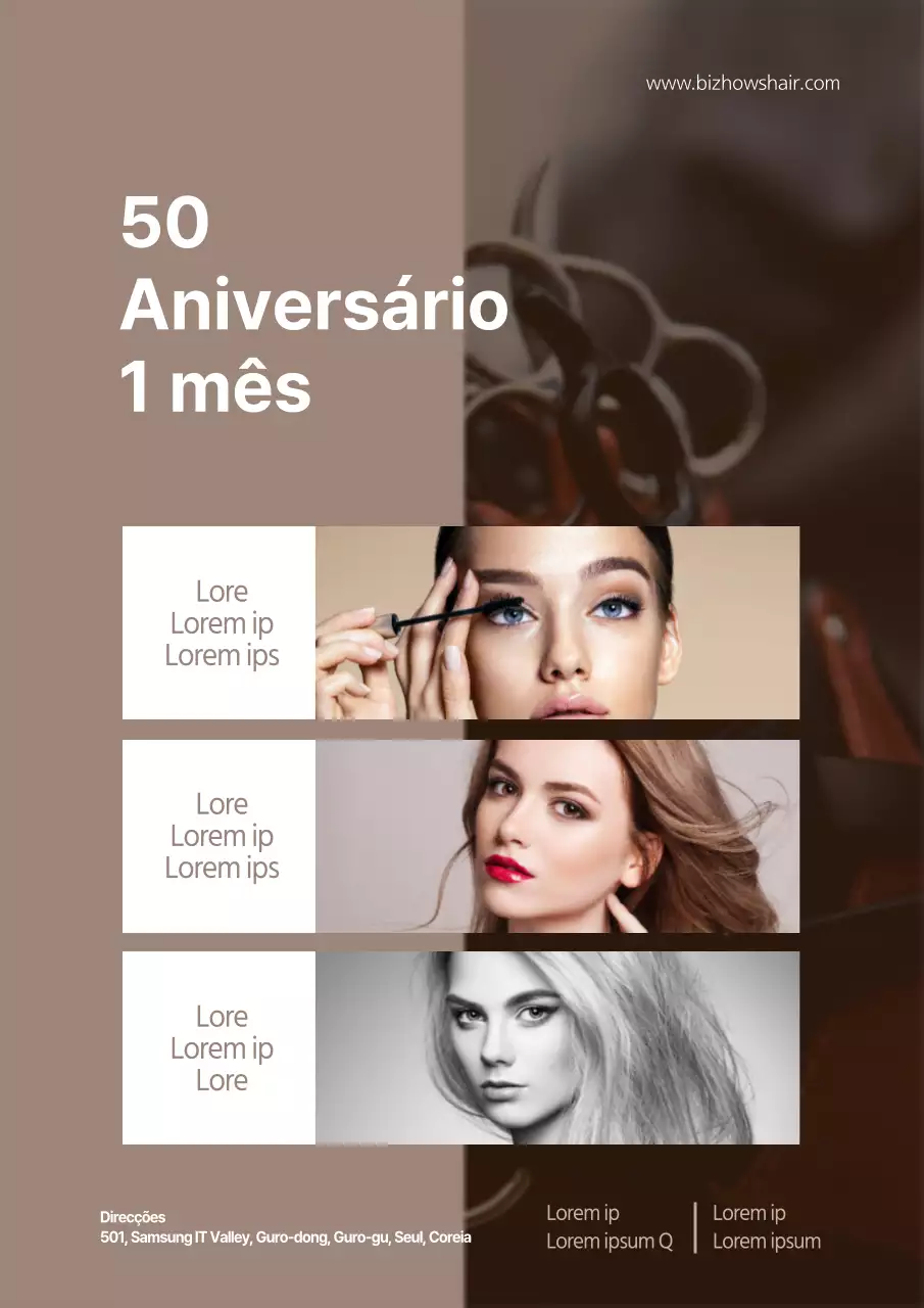 Eventos abertos mensais