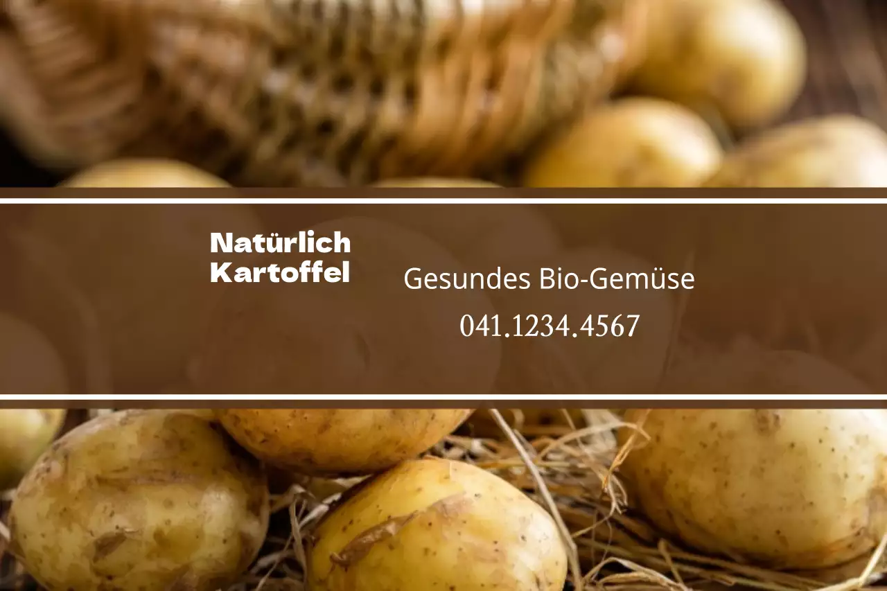Natürliche Kartoffeln