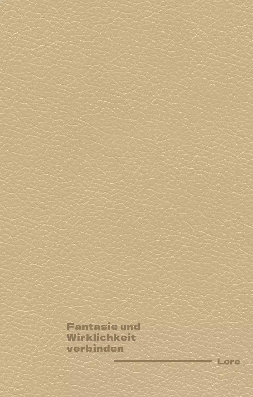 Tagebuchhülle einer Investmentgesellschaft mit Firmenslogan und Formen