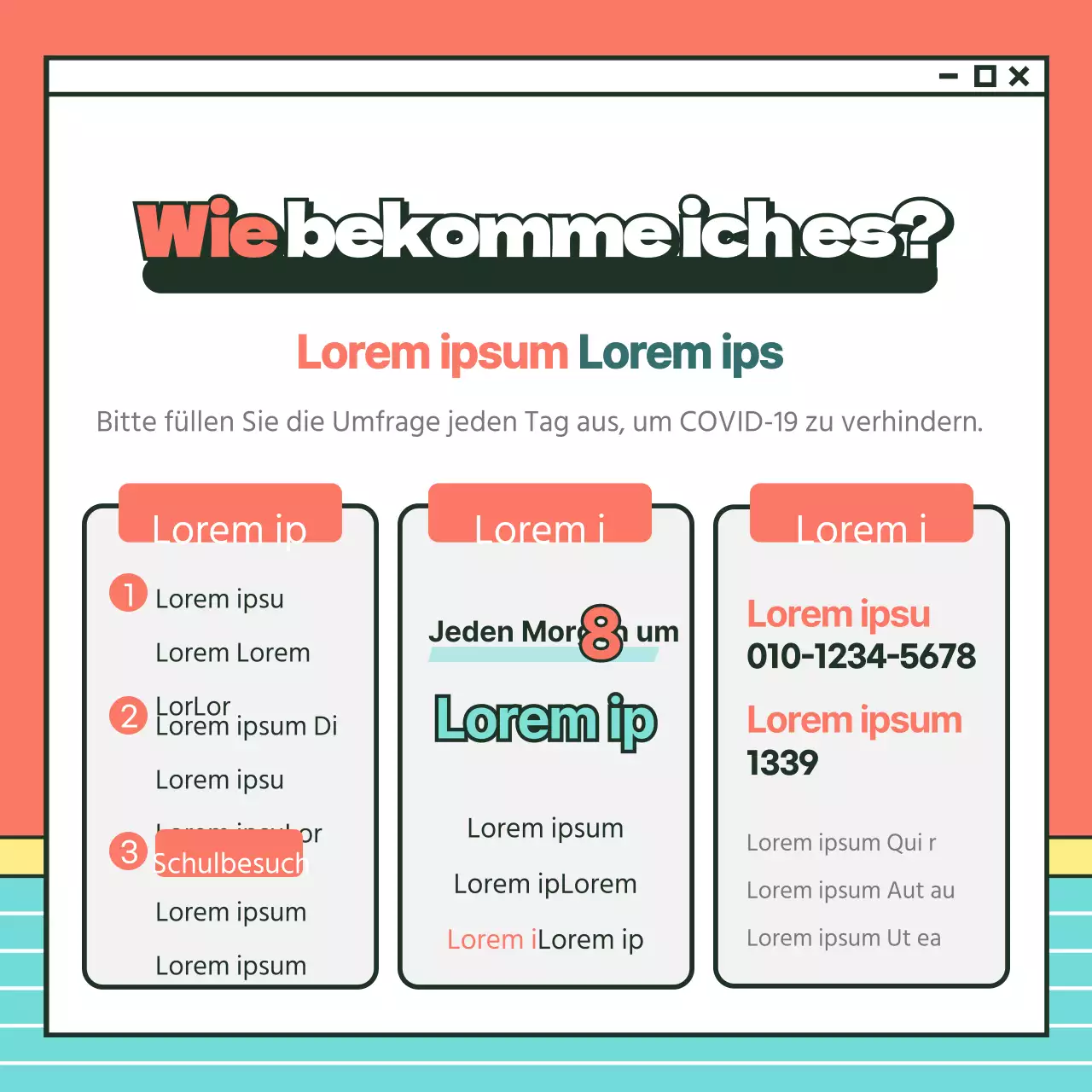 Selbstkontrolle der Gesundheit von Studenten