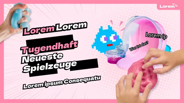 Über das rosa Spielzeug YouTube-Miniaturbild