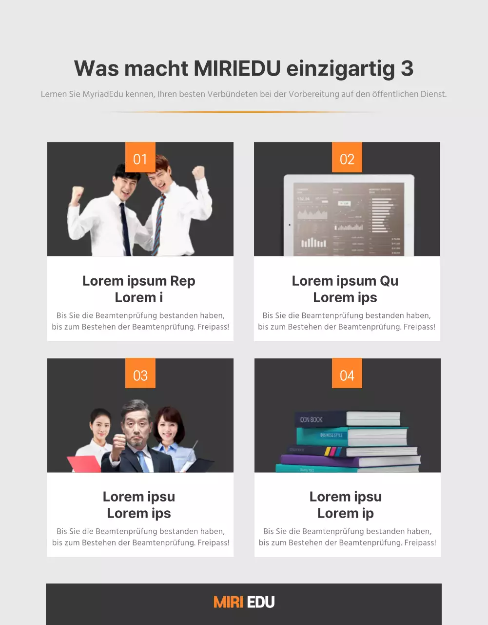 Mit Bravour bestanden