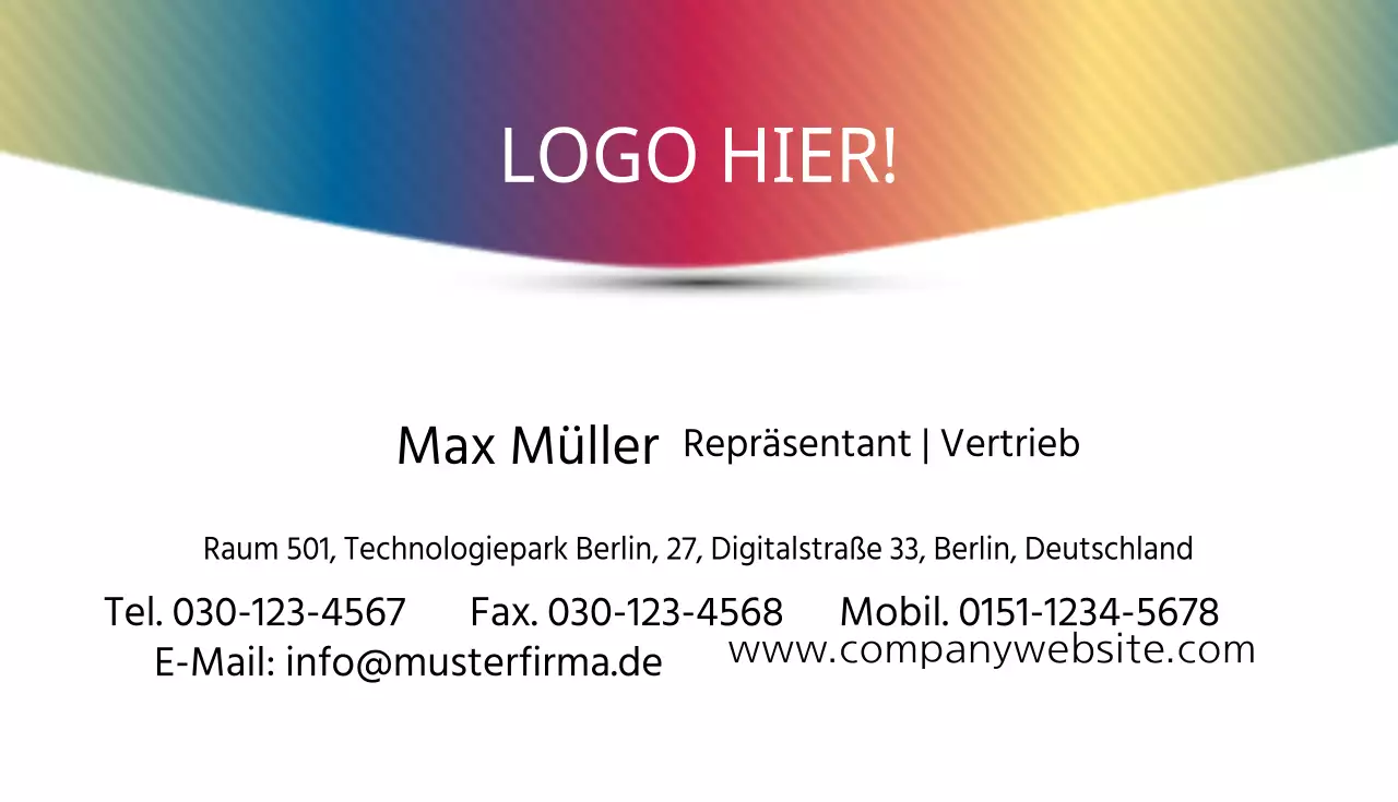 Visitenkarten für Unternehmen