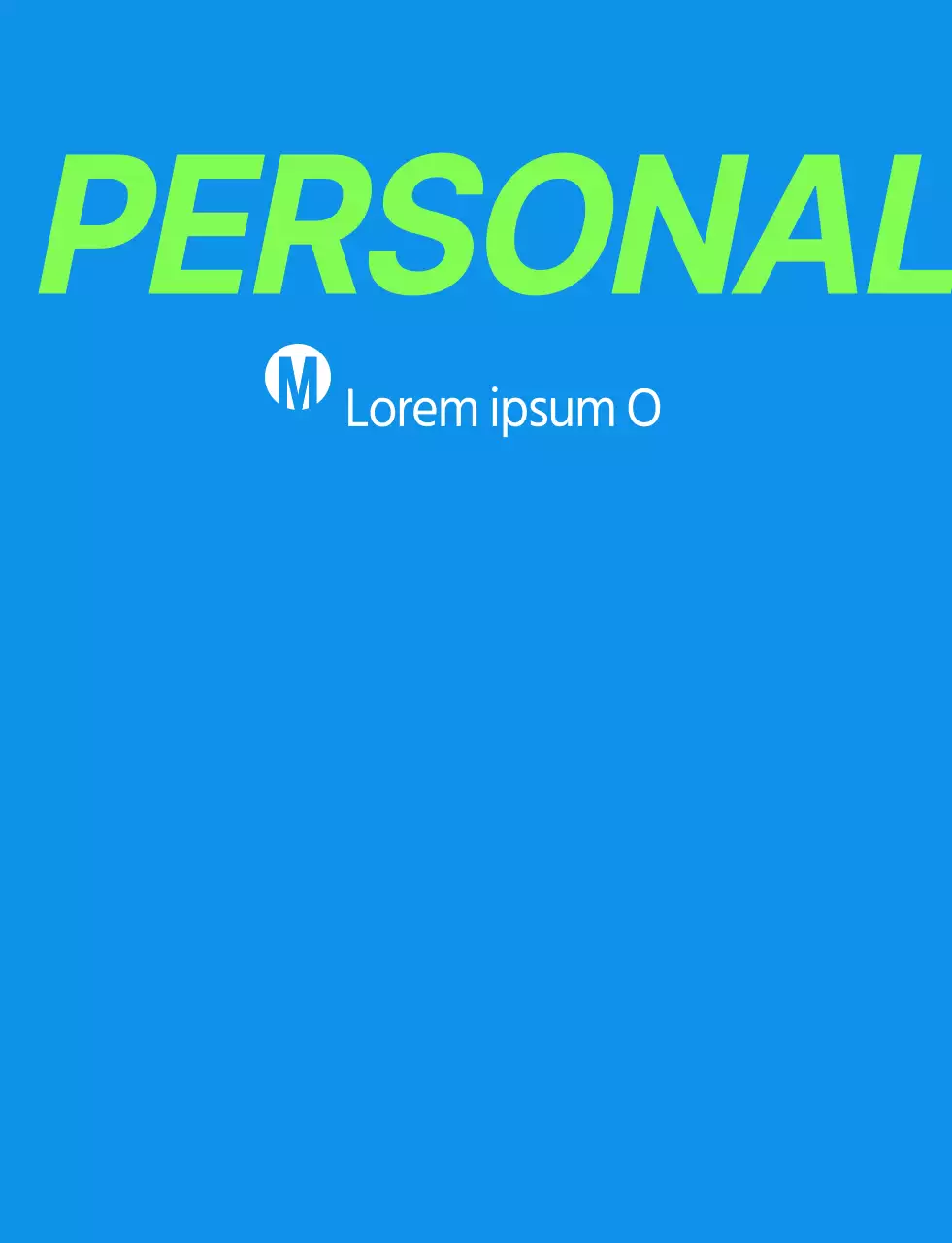 Einfache blau-grüne Weste für Mitarbeiter der Jobmesse