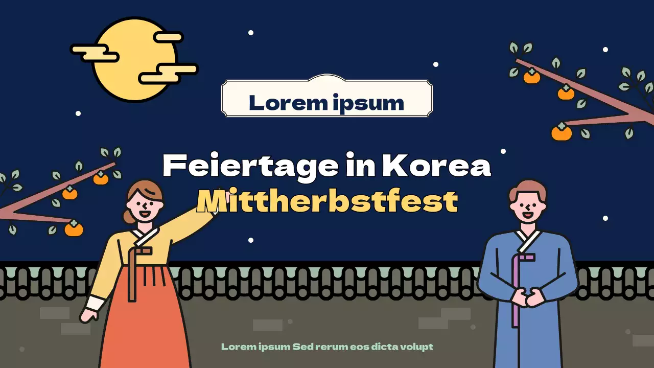 Einführung in das Konzept der farbenfrohen und niedlichen Obon-Illustration Stimmung