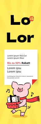 Viel Spaß mit dem Schwein