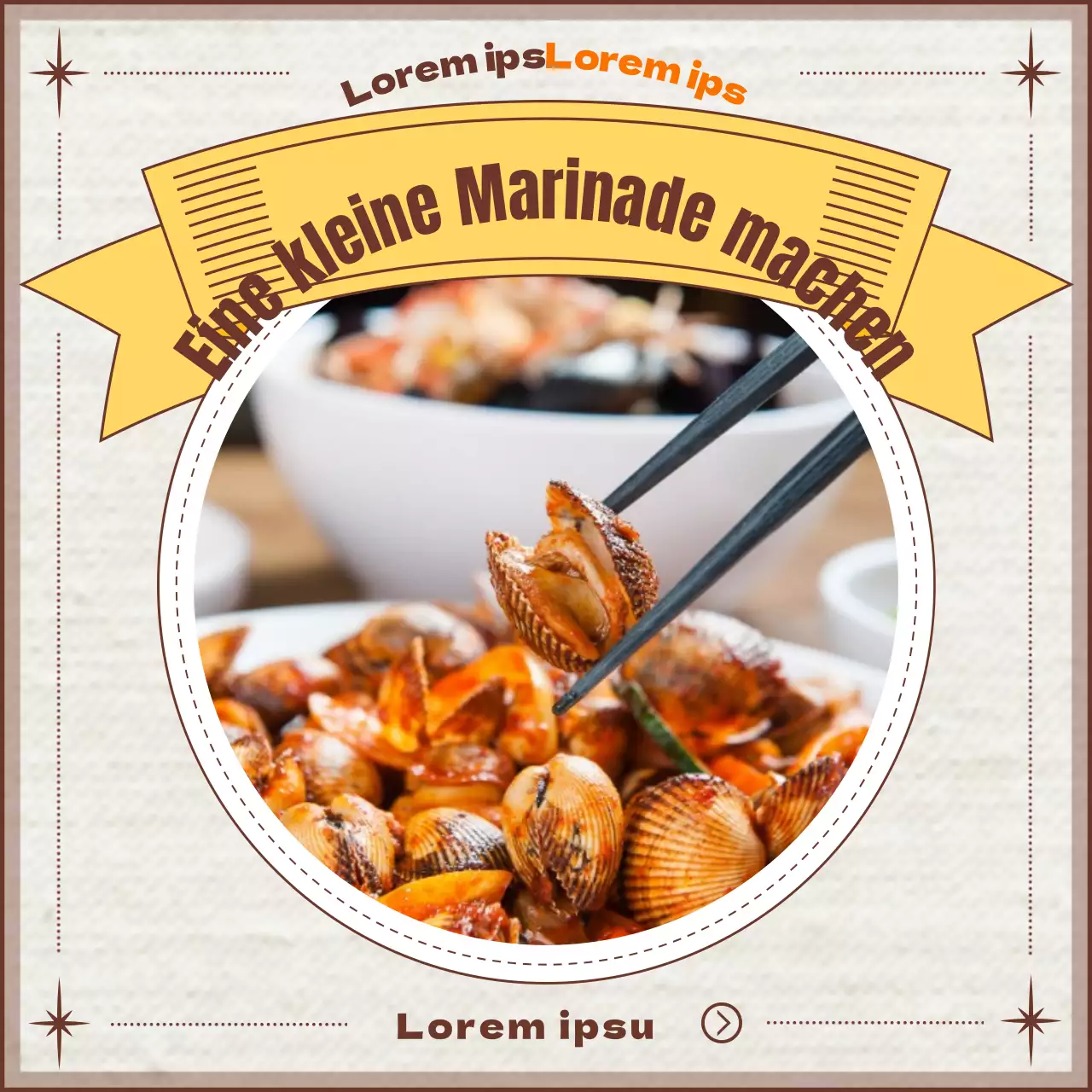 Rezept für gelbe Marinade für Schweinefleisch