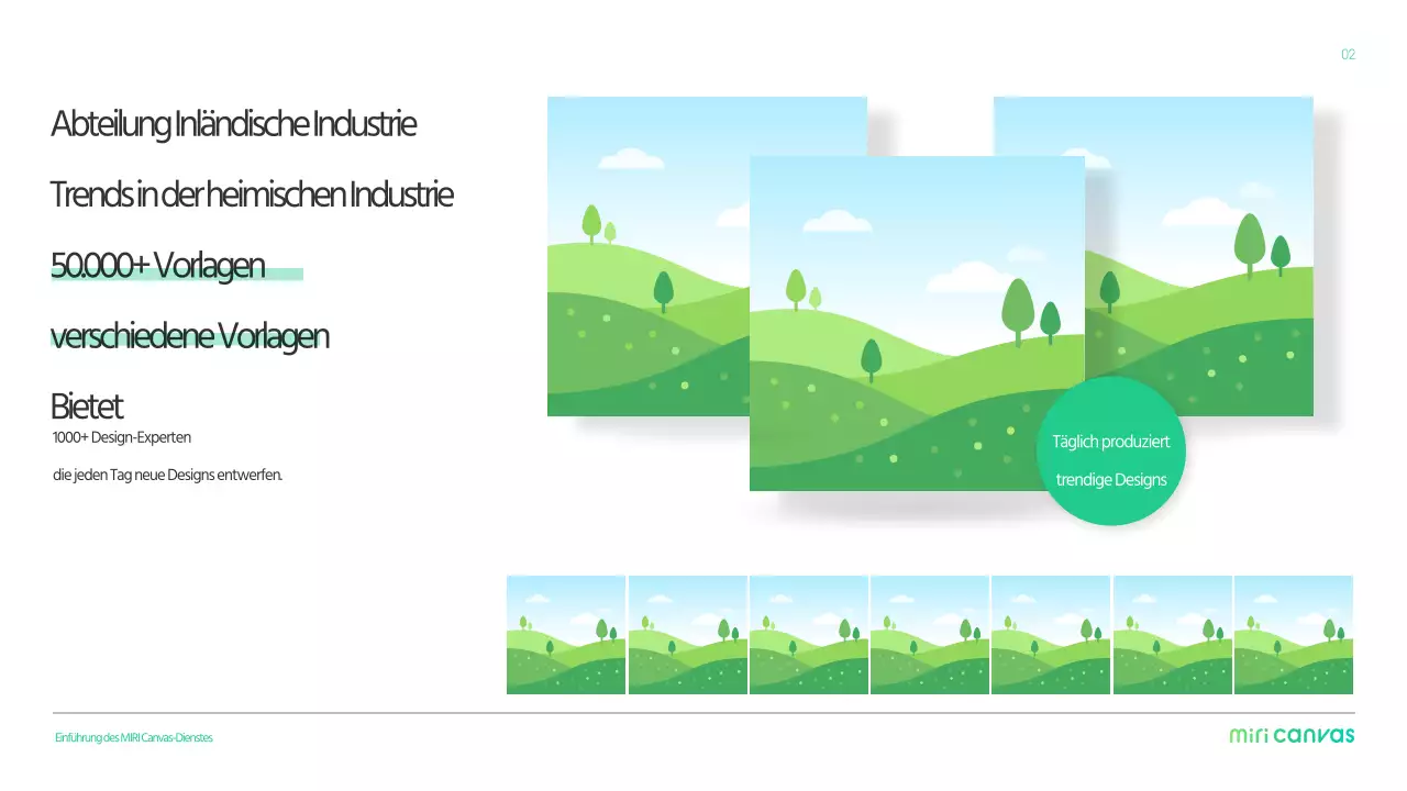 Einfaches Firmenprofil