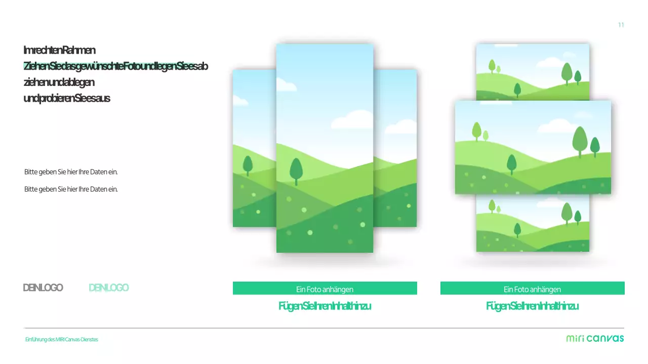 Einfaches Firmenprofil