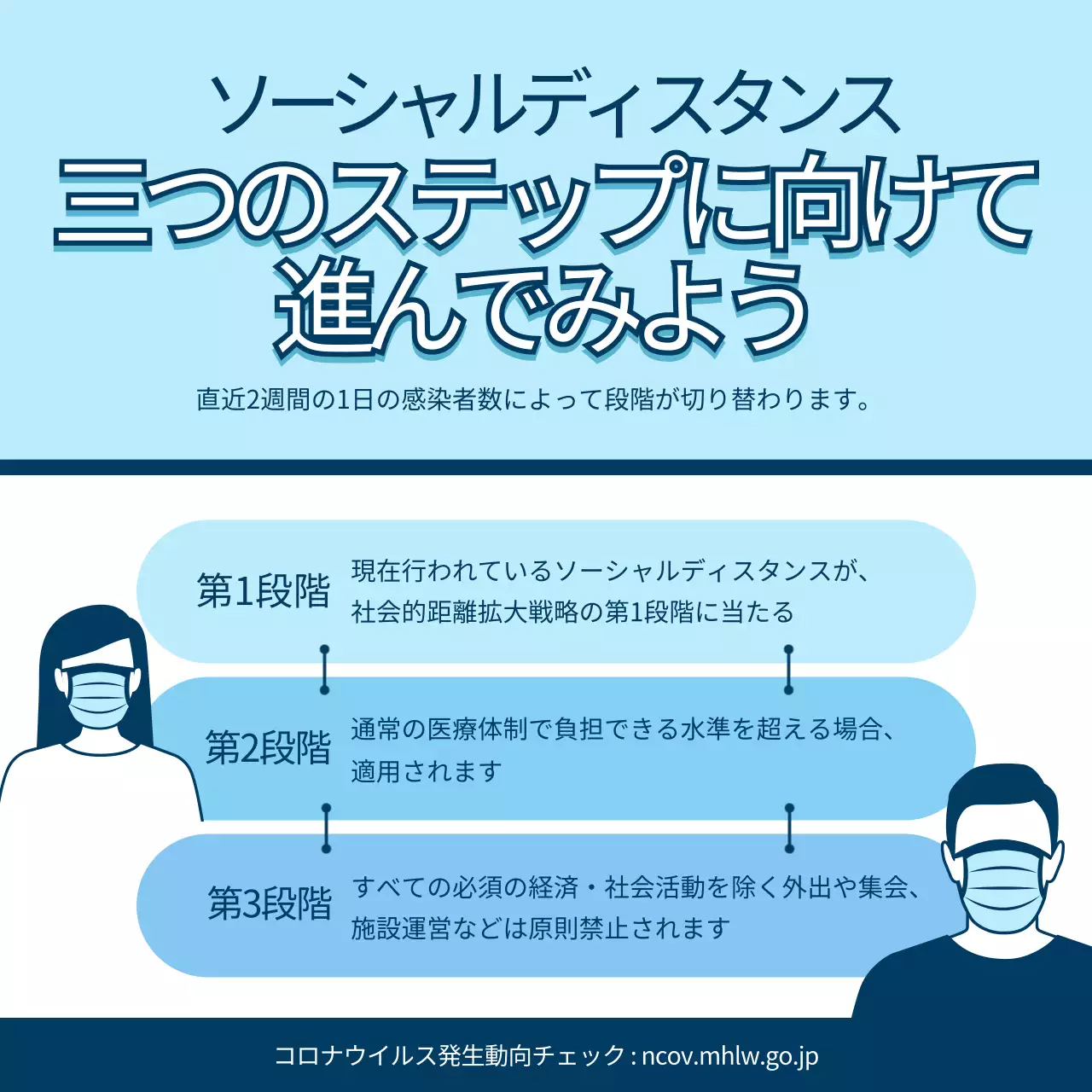 水色 シンプル お知らせ ポスター Instagram投稿