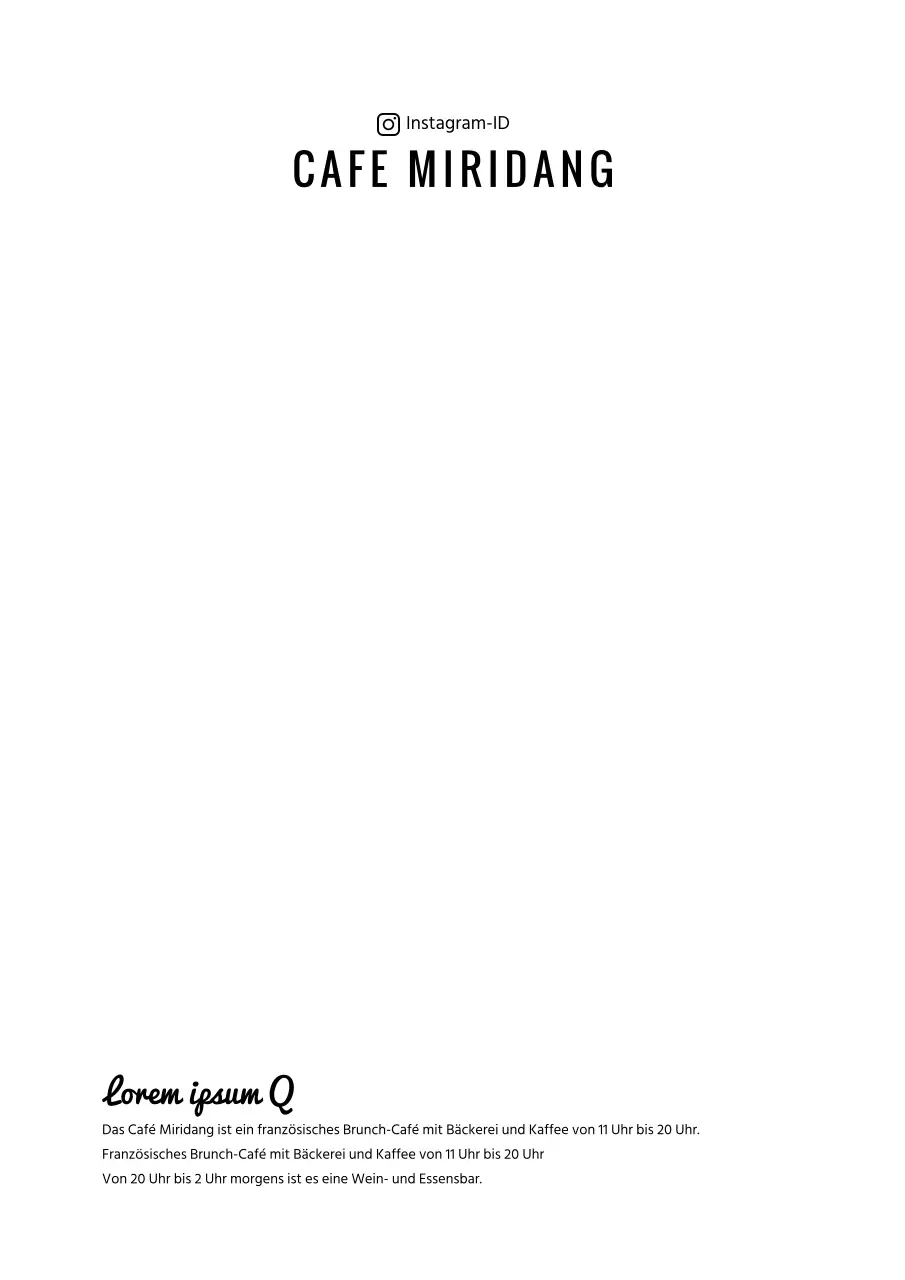 Limonadenmenü Werbung mit blauem tropischen Hintergrund