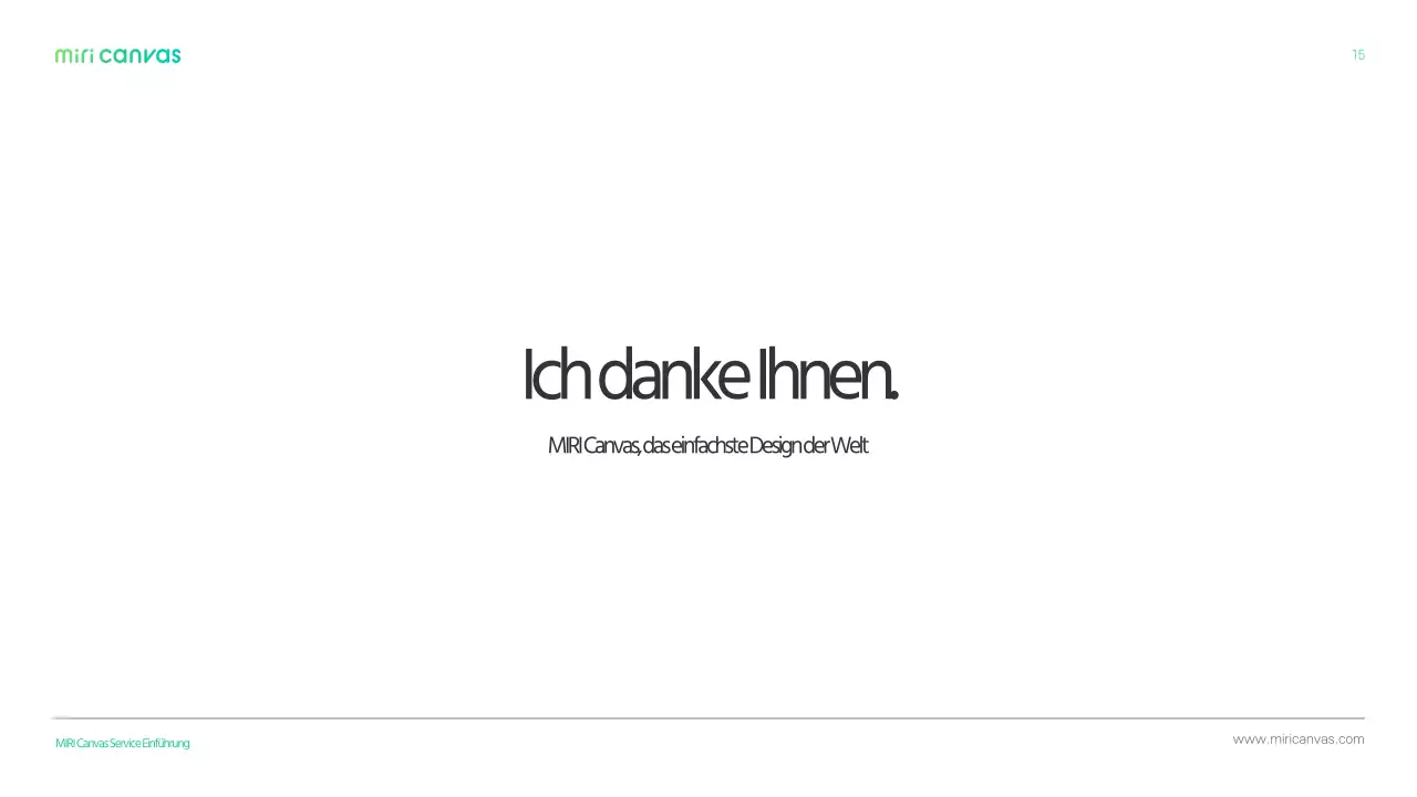 Einfaches Firmenprofil