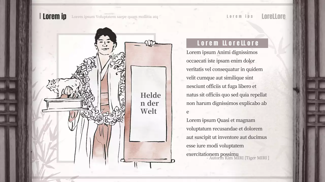 Braun und beige orientalisation konzept sagas wrestling webtoon vorschlag