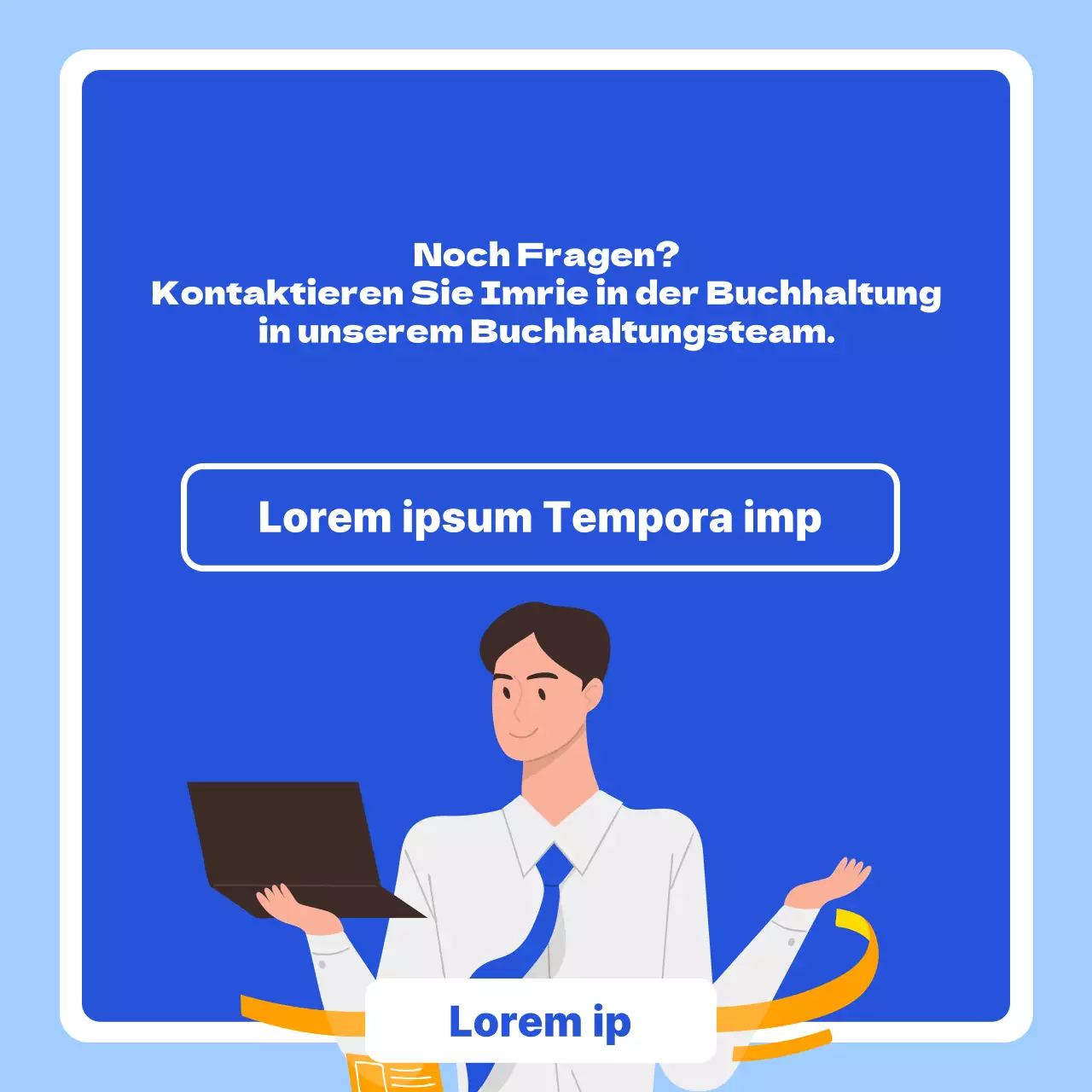 Superannuation finance cardnews mit blauem Ordner Thema