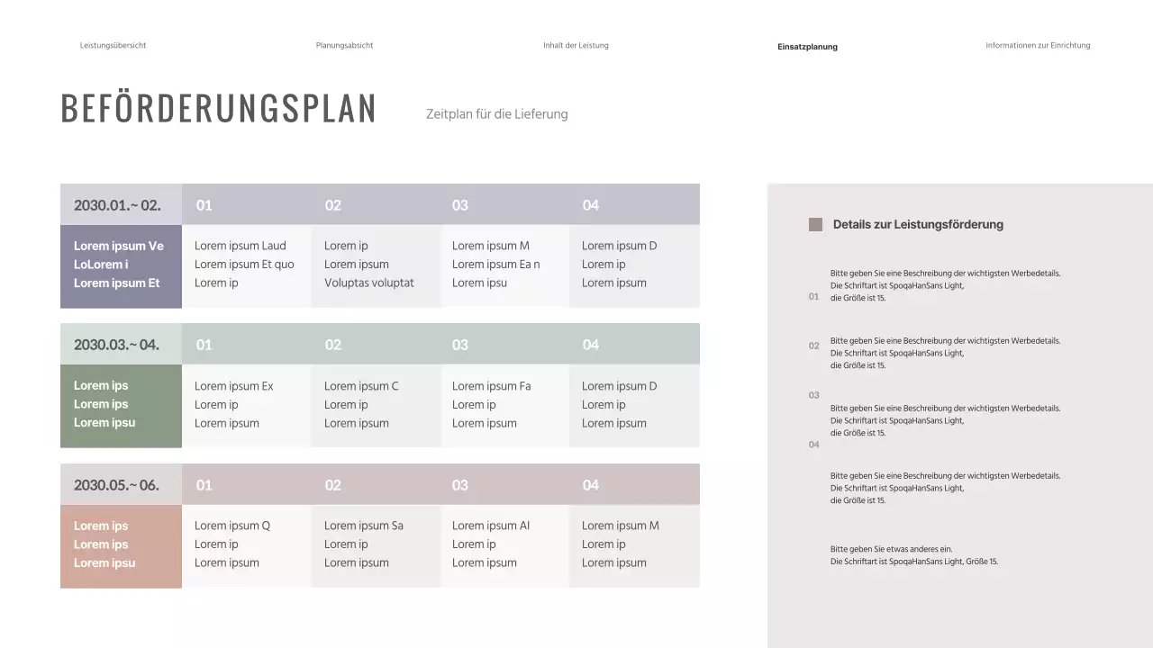 Ein Programm für ein Klavierkonzert in beruhigenden lila Pastelltönen.