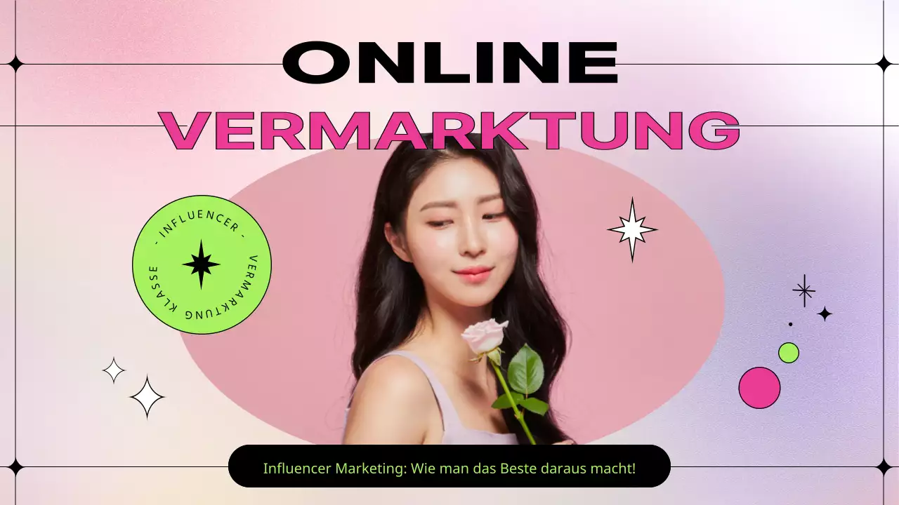 Eine kitschige Influencer-Marketing-Lektion in Pink und Chartreuse