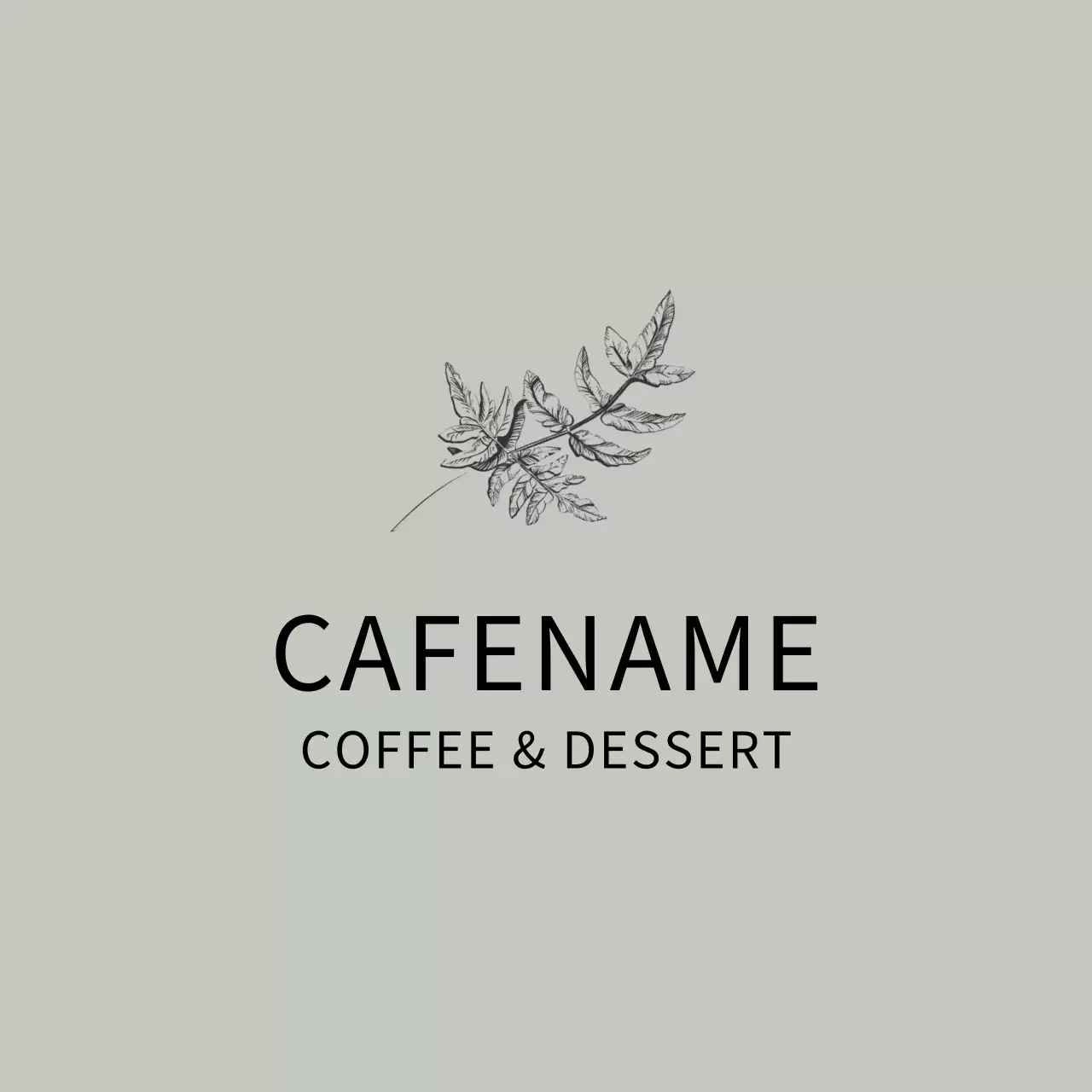 カフェステッカー16種