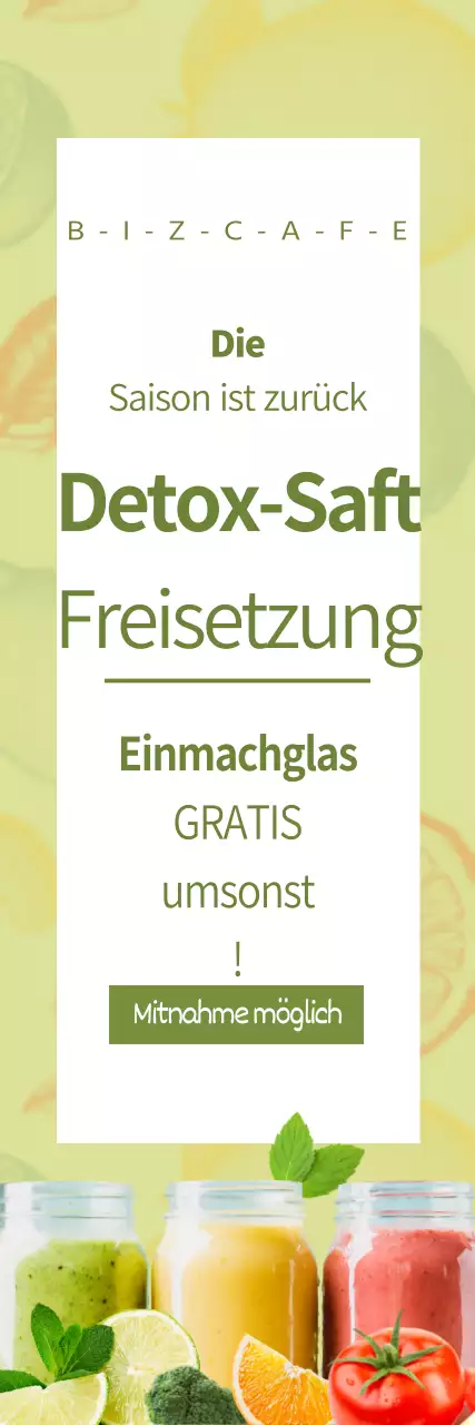 Einführung von Entgiftungssäften