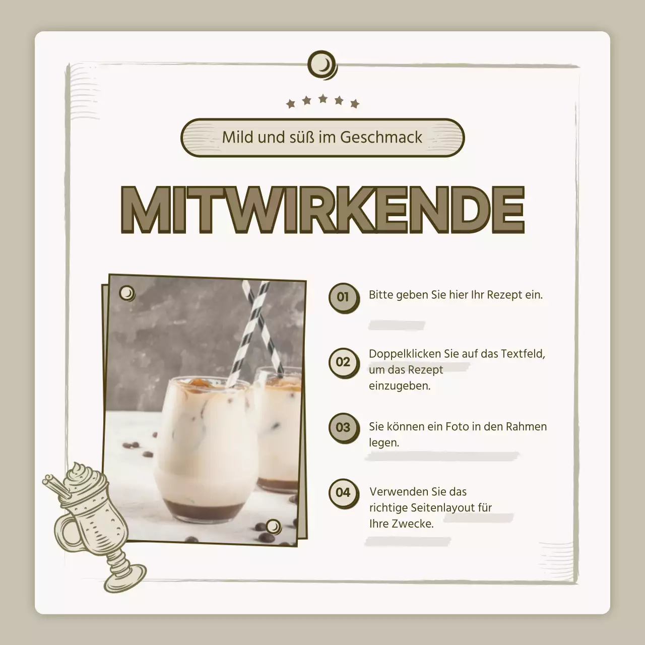 Rezepte für Hauscafés