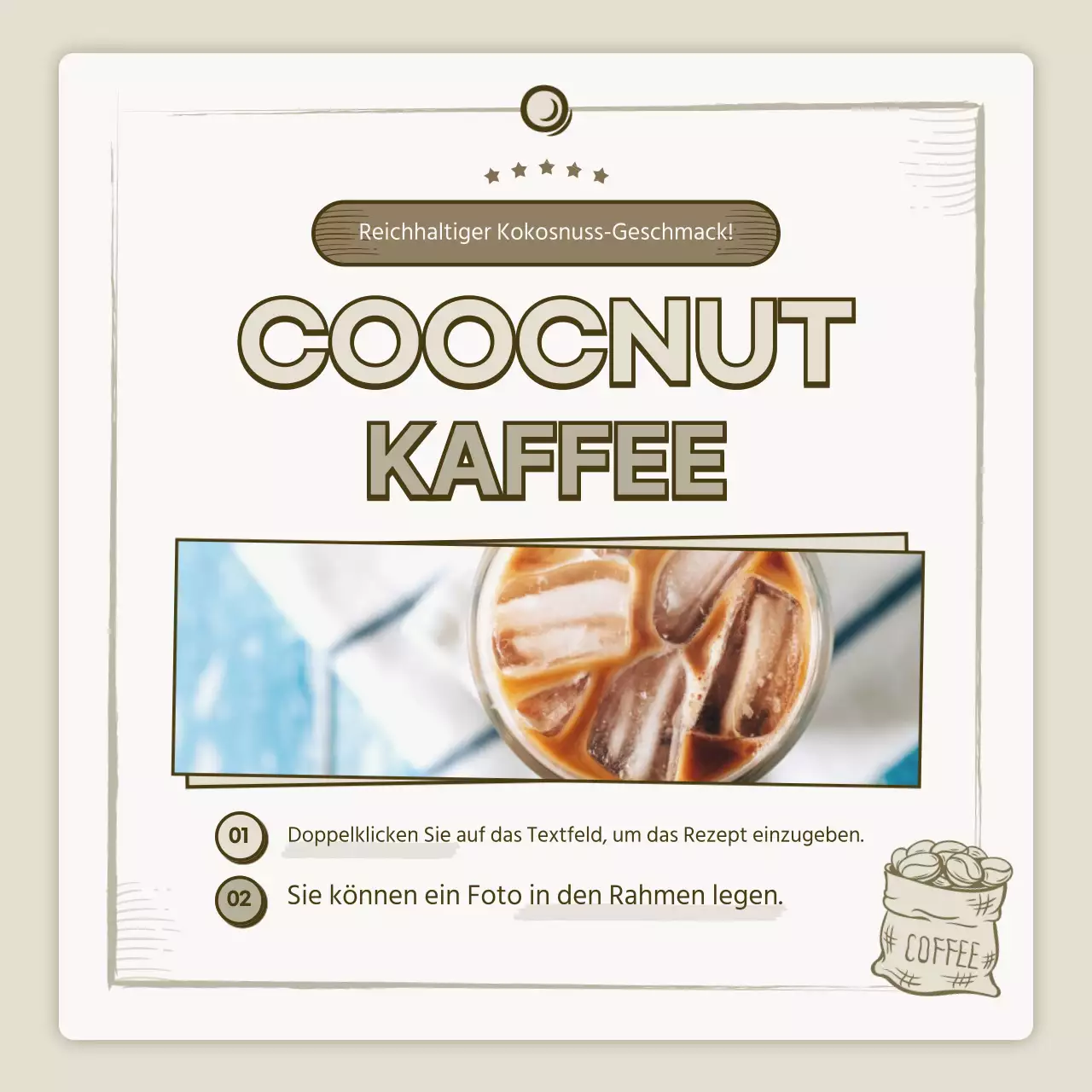 Rezepte für Hauscafés