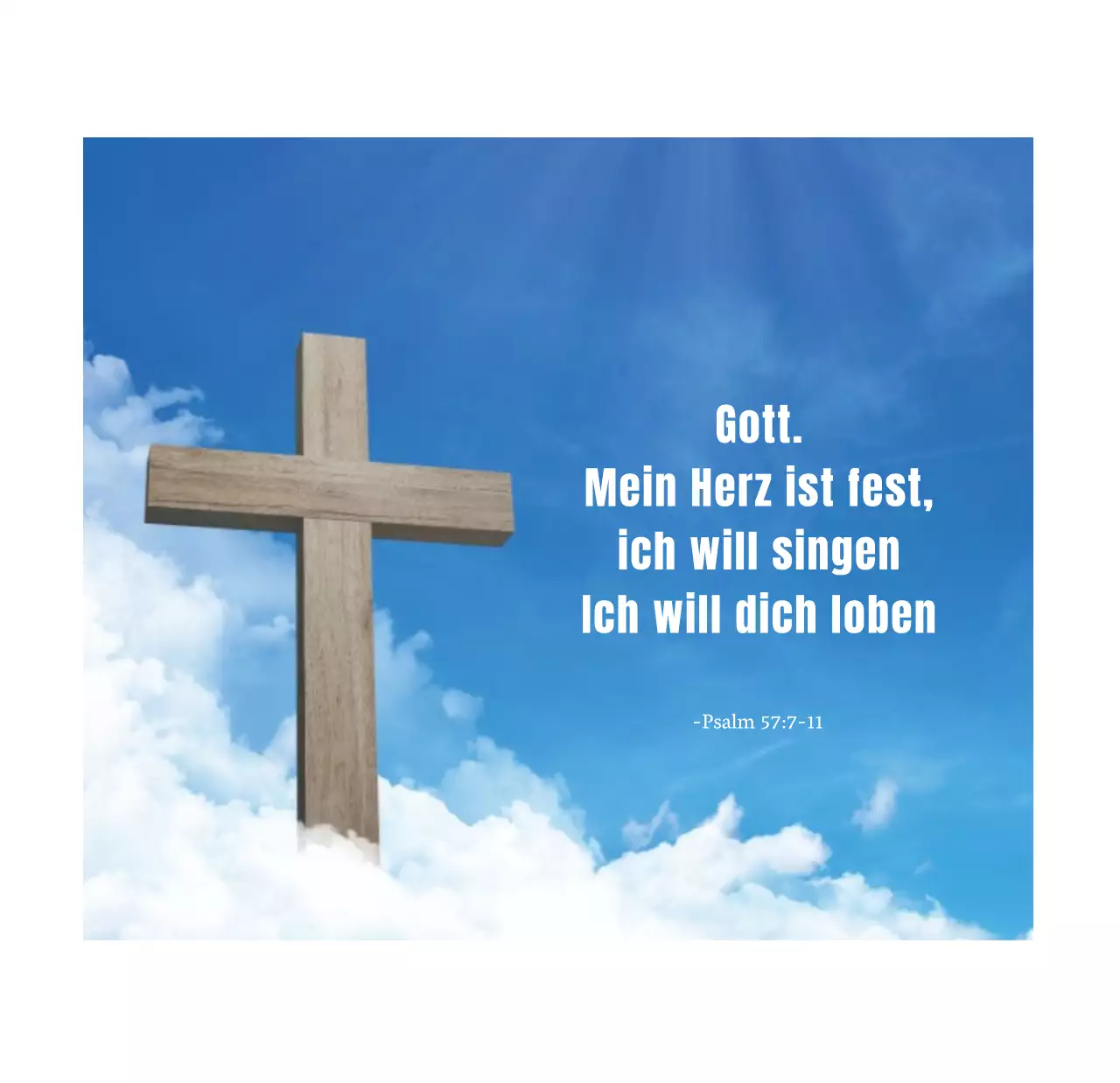 Einfacher Bibelvers-Kirchen-Tischkalender