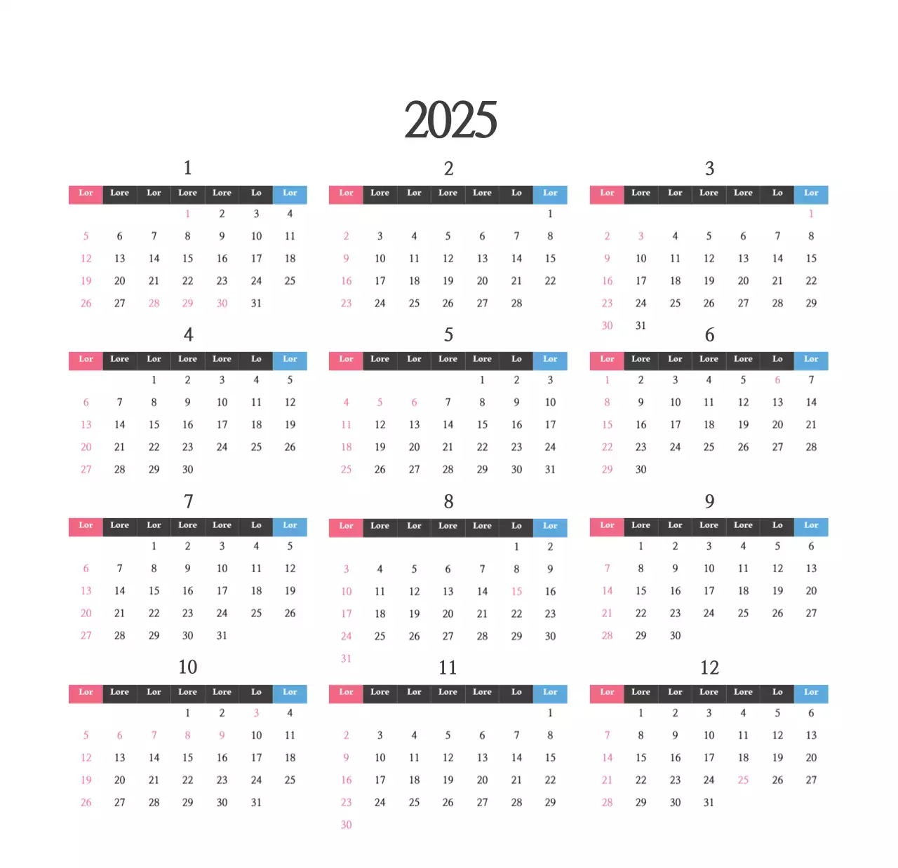 Einfacher Bibelvers-Kirchen-Tischkalender