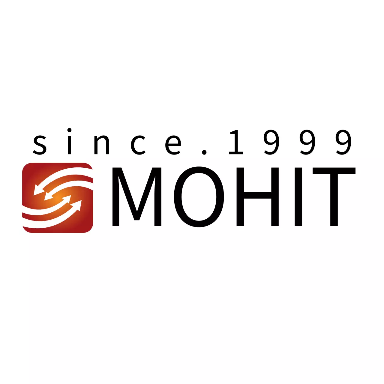 赤 モダン デザイン ロゴ