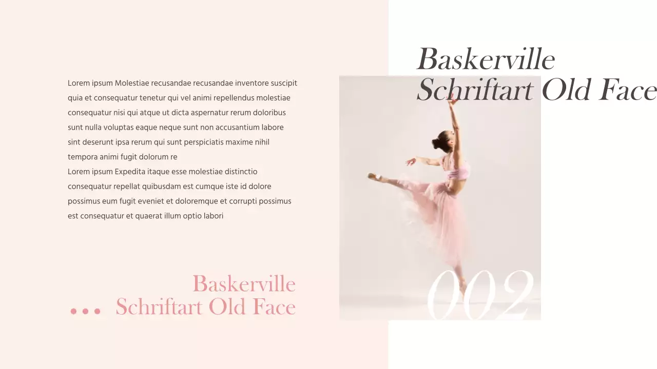 Feminine Präsentationen