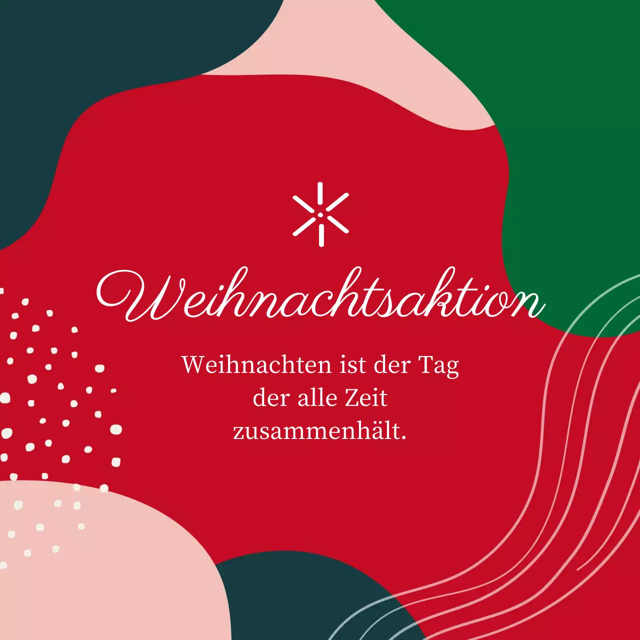 Rot-Grün Bunte Etiketten für Weihnachtsgeschenkpapier