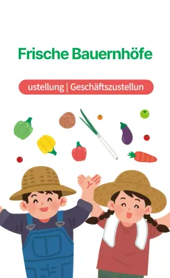 Weiße Illustration niedlich produzieren Bauernhof Etikett