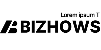 Einfache und saubere Alphabet-Symbol Logo-Stil Unternehmen in schwarz