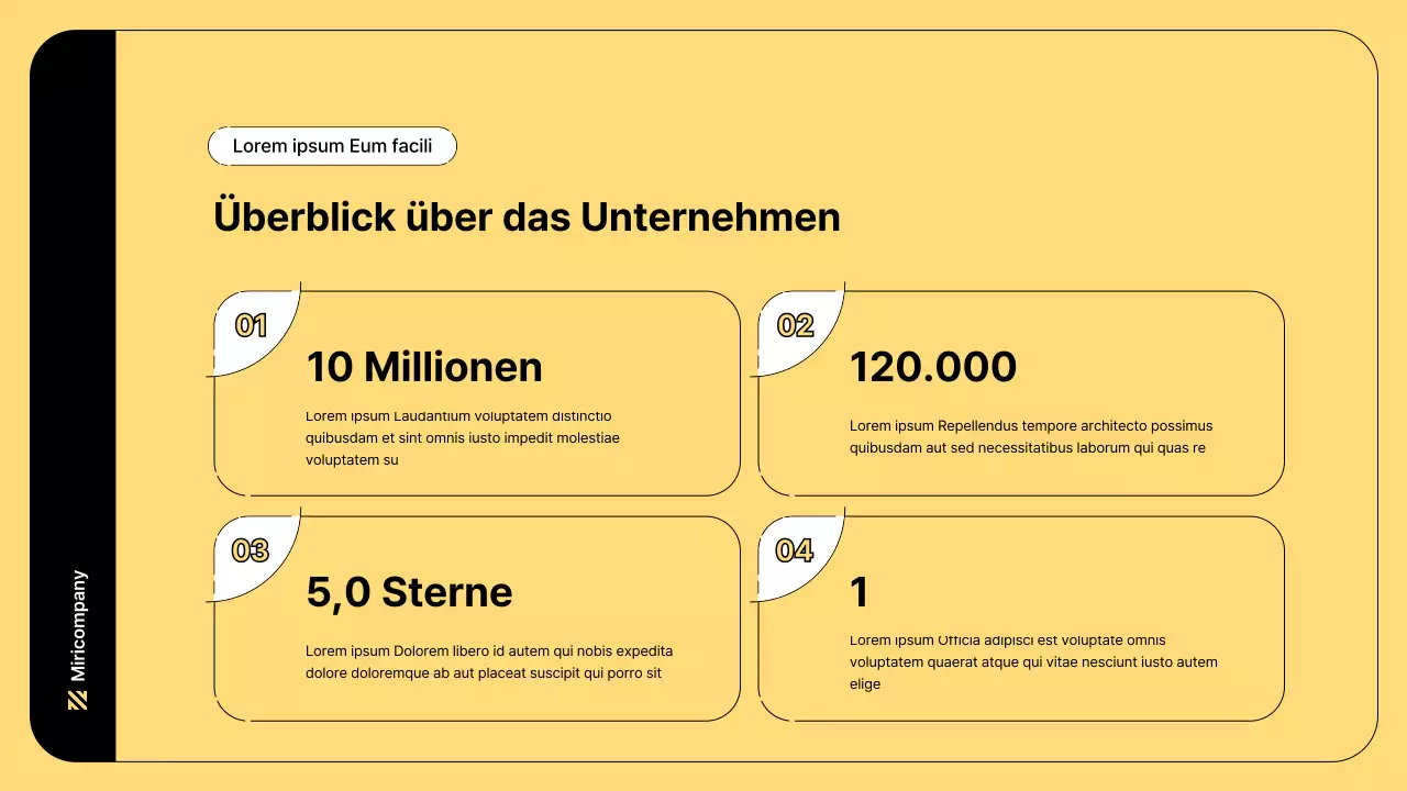 Business-Illustration mit einfachen Linien und gelber Farbe