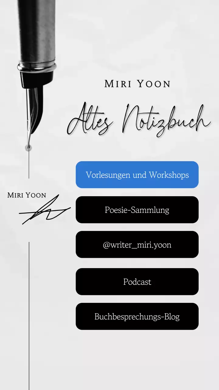 Saubere, papierähnliche Instagram-Stories mit blauen Akzenten