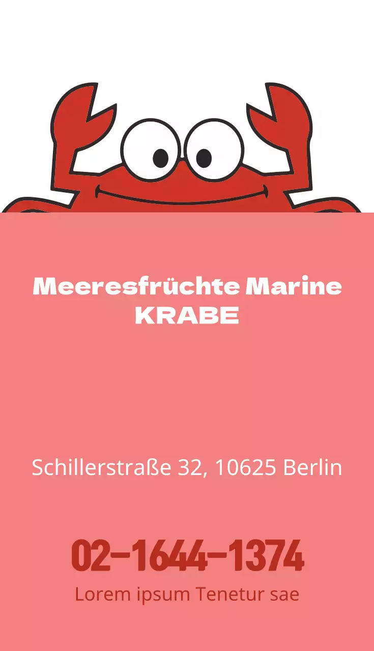 Meeresfrüchte Marine