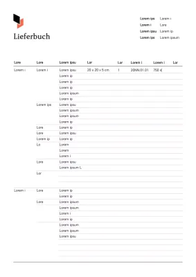 Ein sauberes weißes und beiges Versorgungsregister