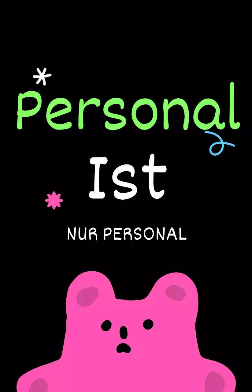 Hippe Personalausweise in fluoreszierendem Gelb und Rosa