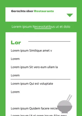 Was man essen sollte