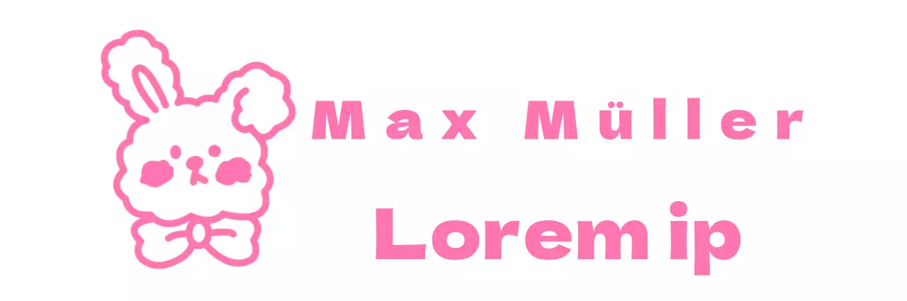 Klassenname mit Kaninchen-Illustrationskonzept