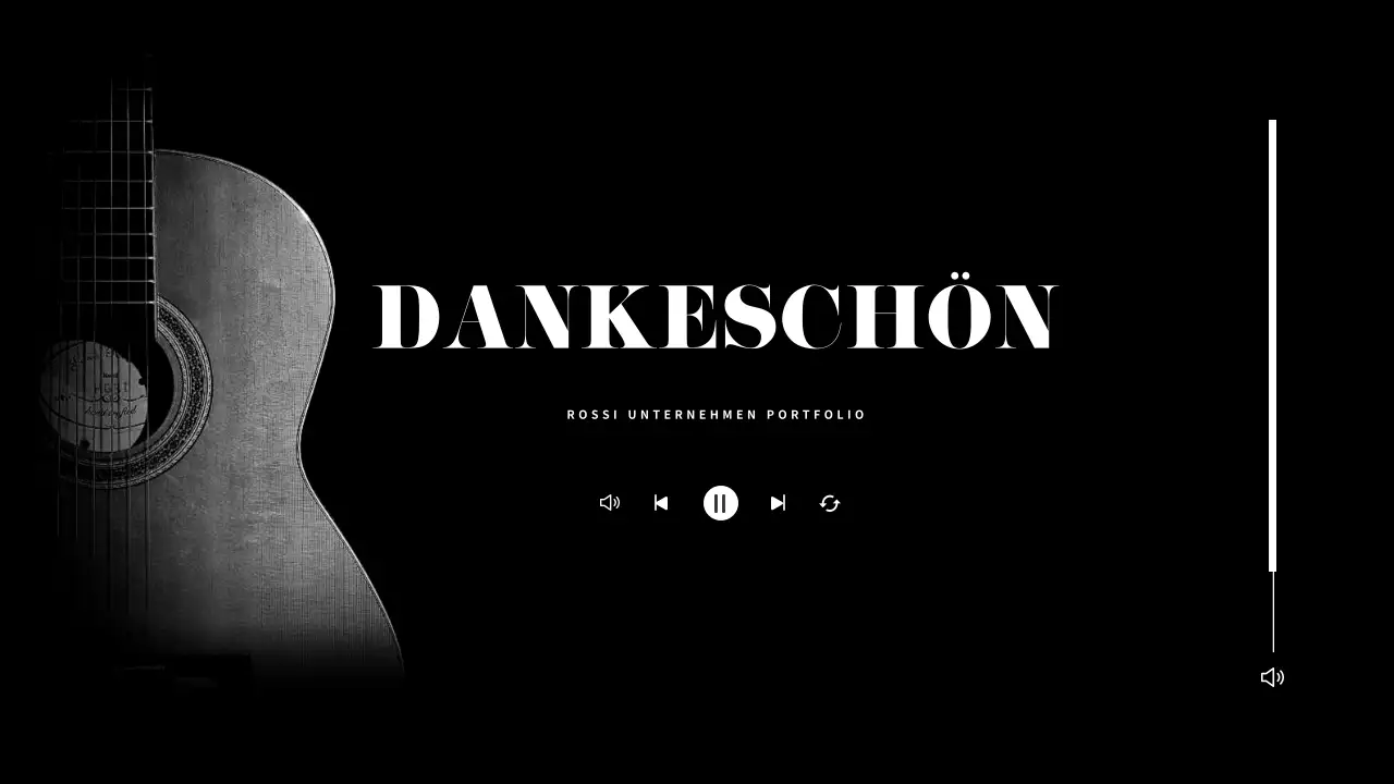 Eine einfache Gitarristenmappe in Schwarz