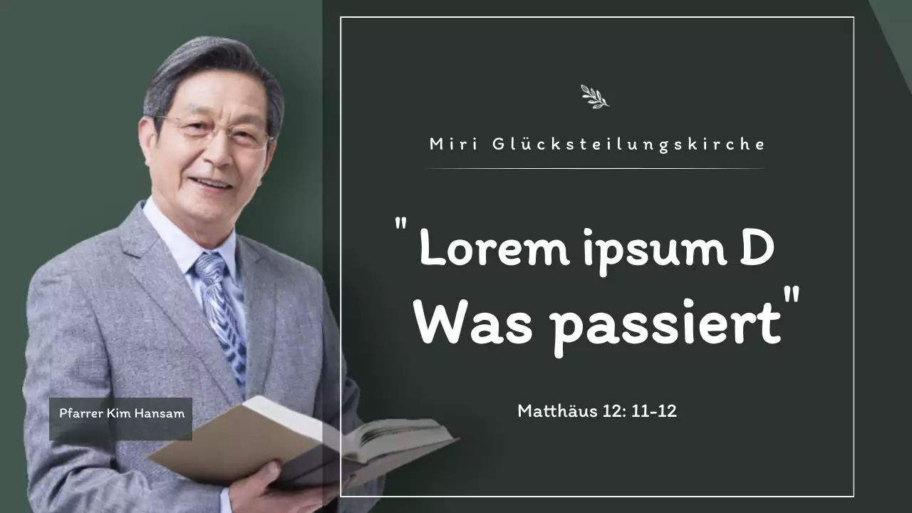 Grüner Online-Gebetsdienst